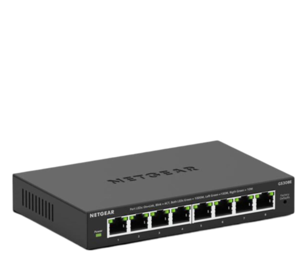 Netgear 8p GS308E (8x10/100/1000Mbit) - 1271521 - zdjęcie 3
